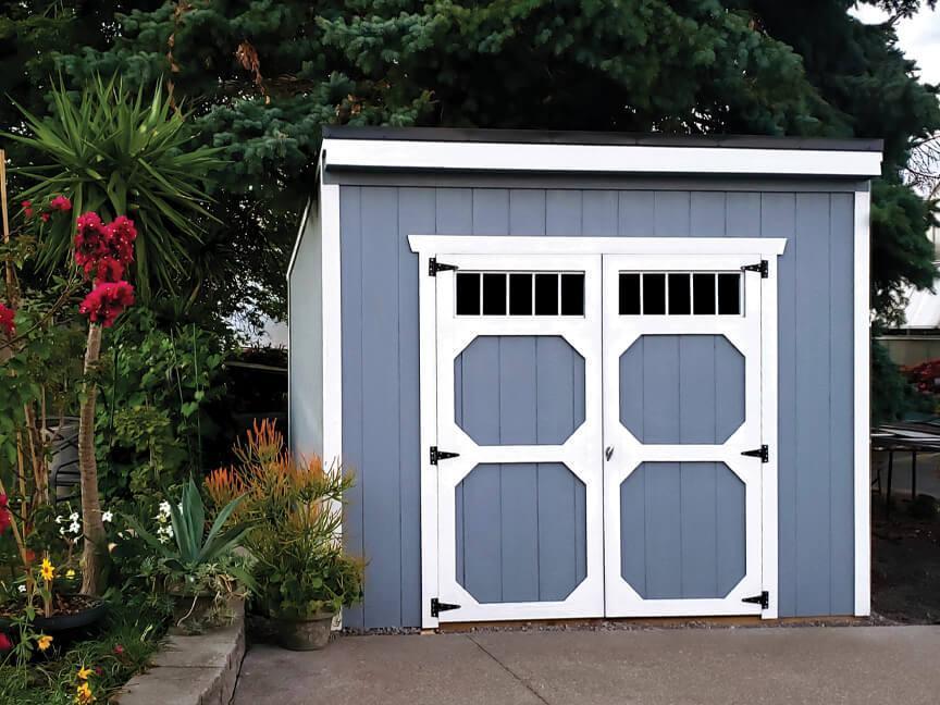 Single Slope Shed